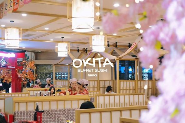 Không gian OKITA vui vẻ và ấm áp